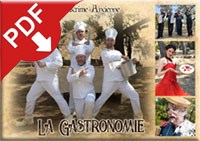 Téléchargez la brochure "Gastronomie" en PDF